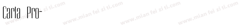 Carla Pro字体转换